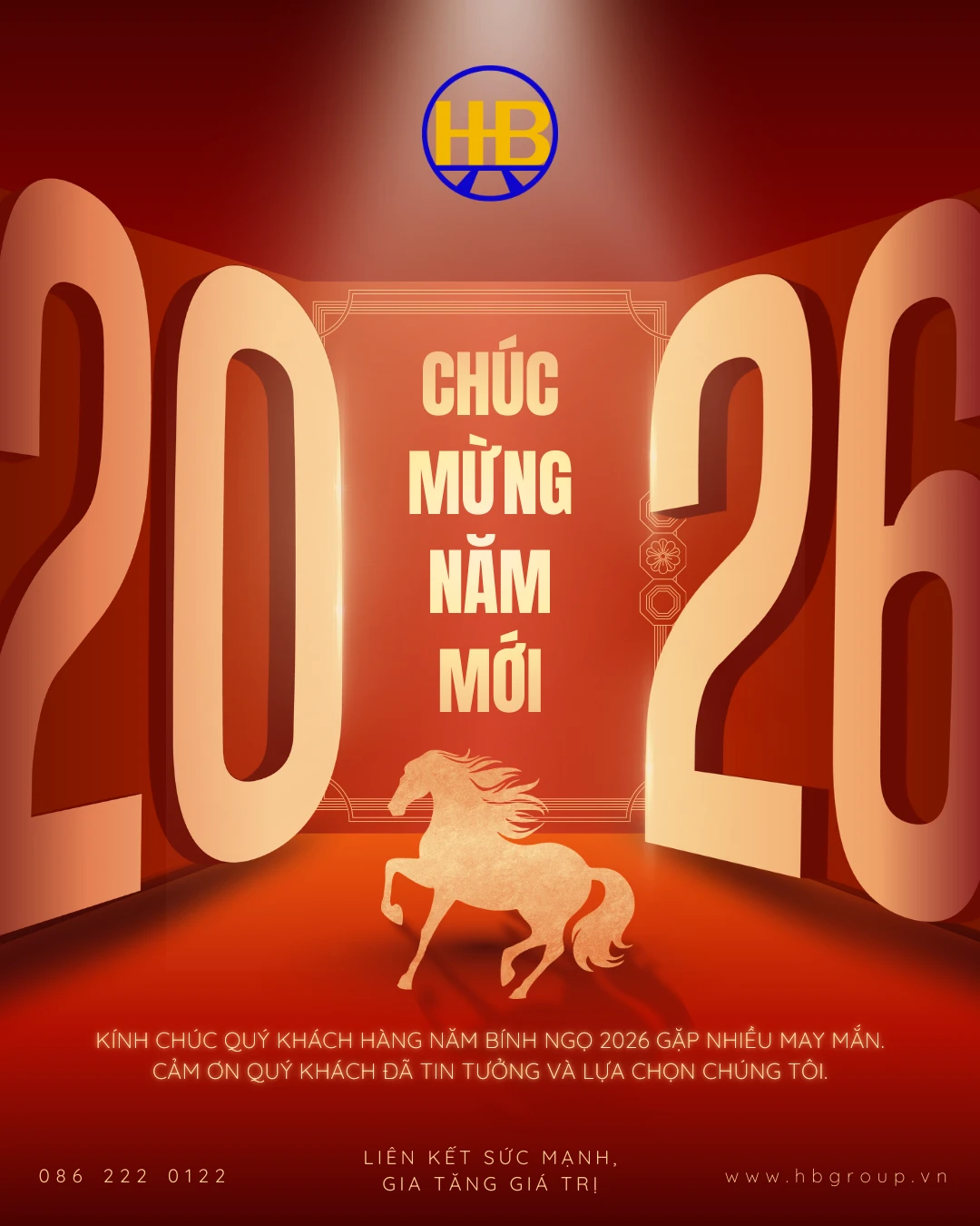 CHÚC MỪNG NĂM MỚI – CÙNG H&B GROUP KHAI MỞ NHỮNG CƠ HỘI MỚI
